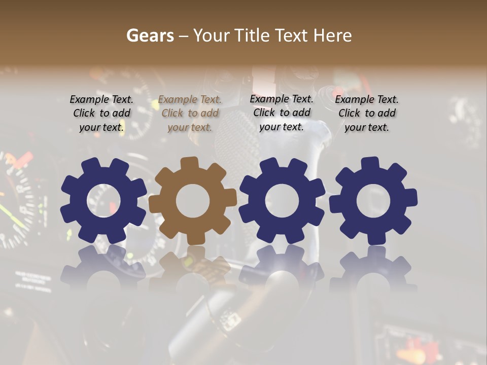 Altimeter Airplane Even PowerPoint Template