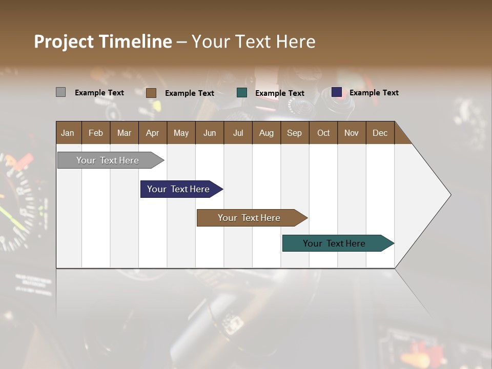 Altimeter Airplane Even PowerPoint Template