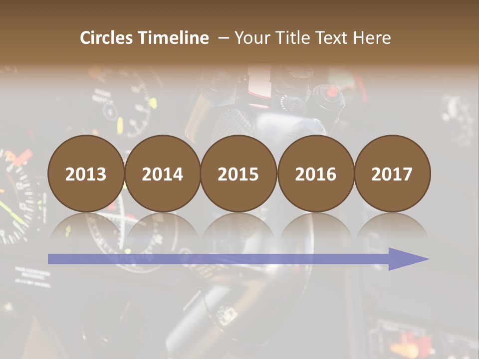 Altimeter Airplane Even PowerPoint Template