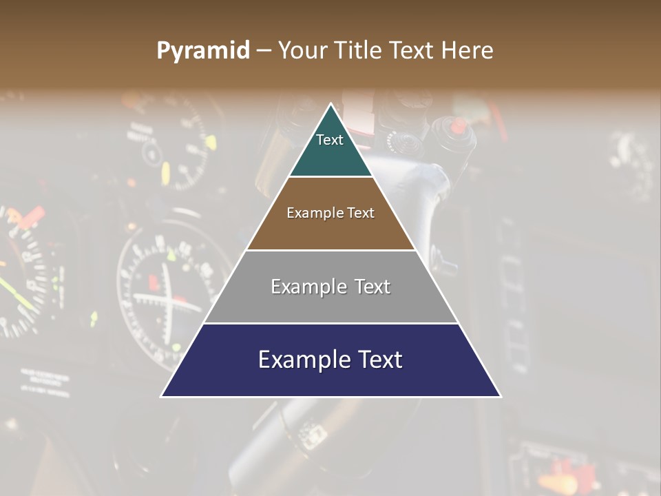 Altimeter Airplane Even PowerPoint Template