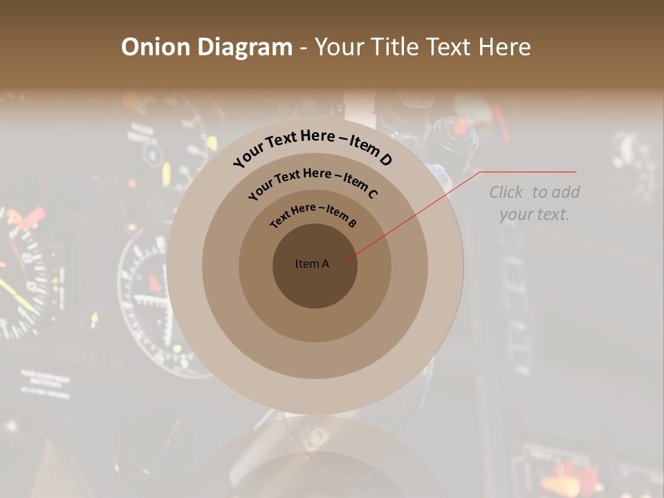 Altimeter Airplane Even PowerPoint Template