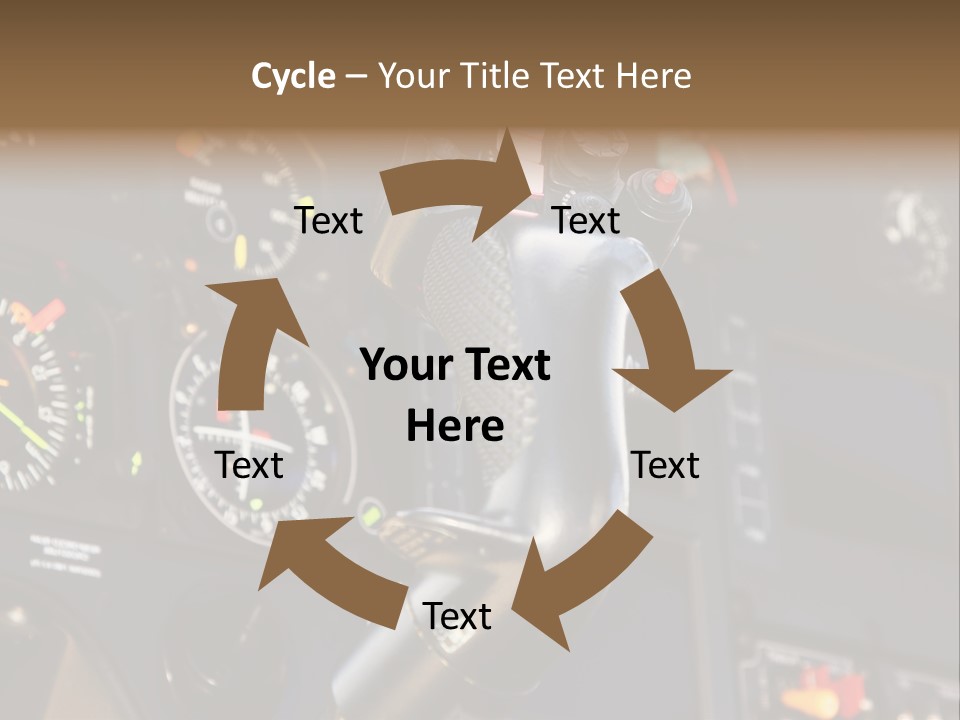 Altimeter Airplane Even PowerPoint Template