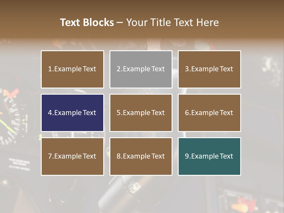Altimeter Airplane Even PowerPoint Template