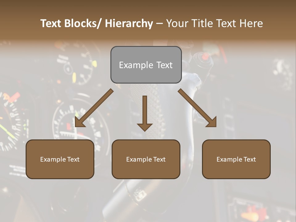 Altimeter Airplane Even PowerPoint Template