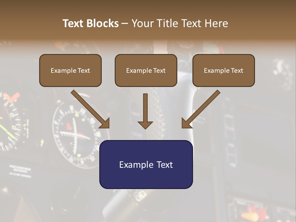 Altimeter Airplane Even PowerPoint Template