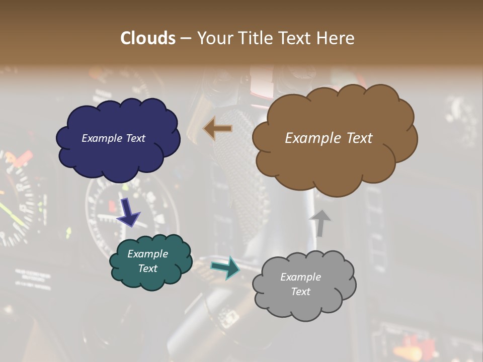 Altimeter Airplane Even PowerPoint Template
