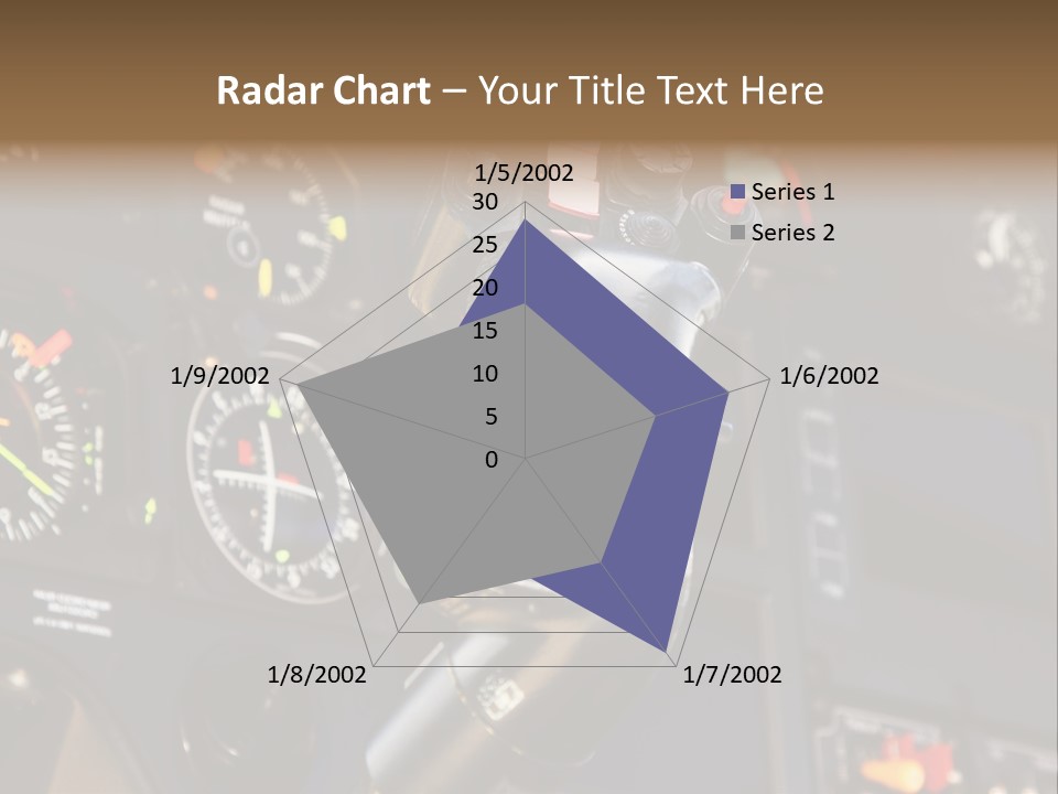 Altimeter Airplane Even PowerPoint Template