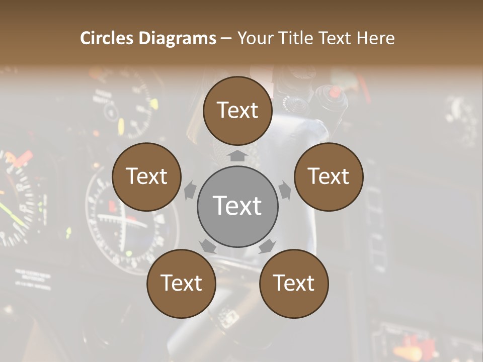 Altimeter Airplane Even PowerPoint Template