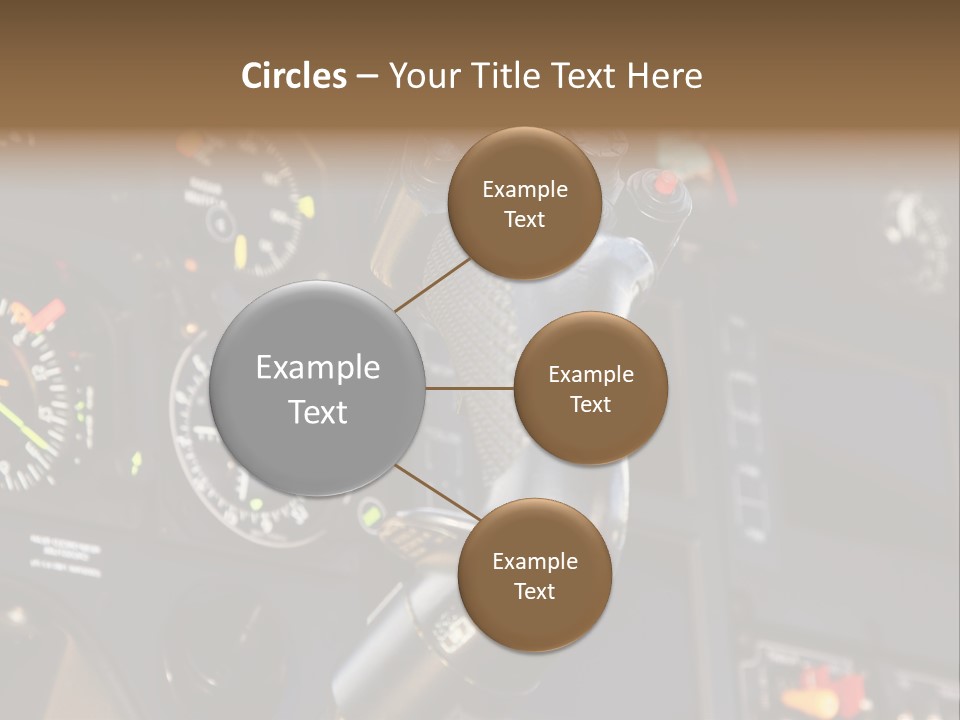 Altimeter Airplane Even PowerPoint Template