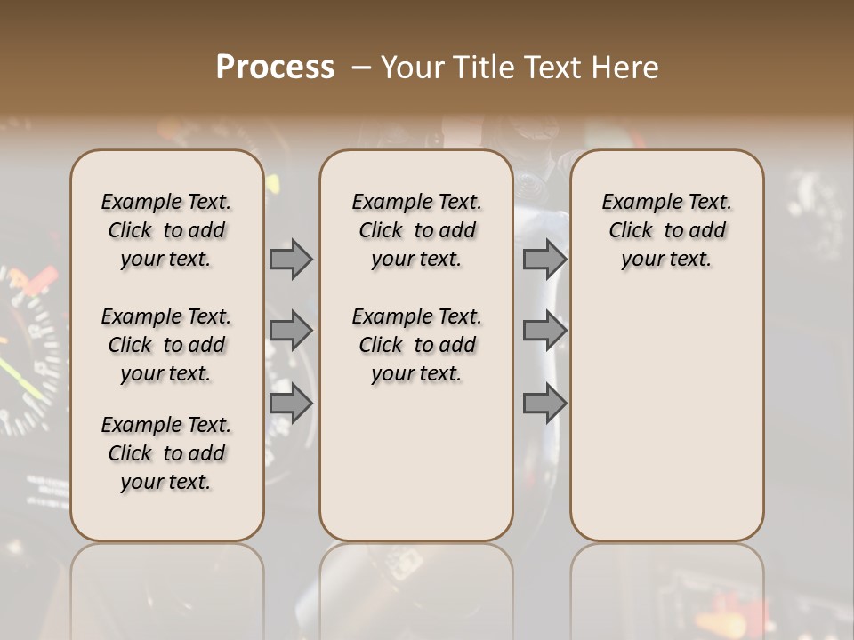 Altimeter Airplane Even PowerPoint Template