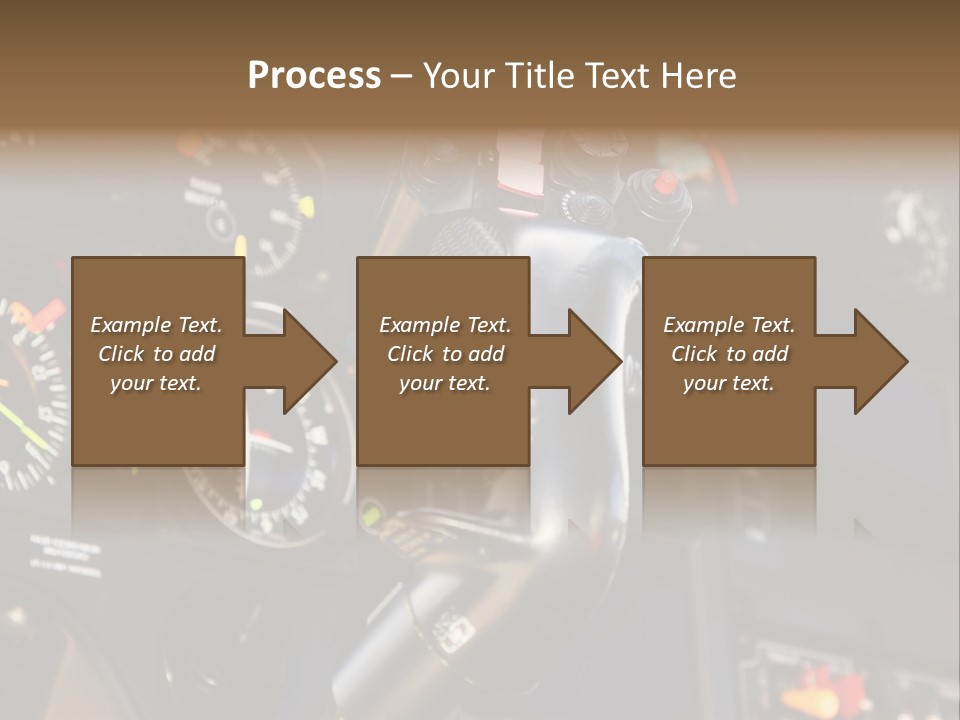 Altimeter Airplane Even PowerPoint Template