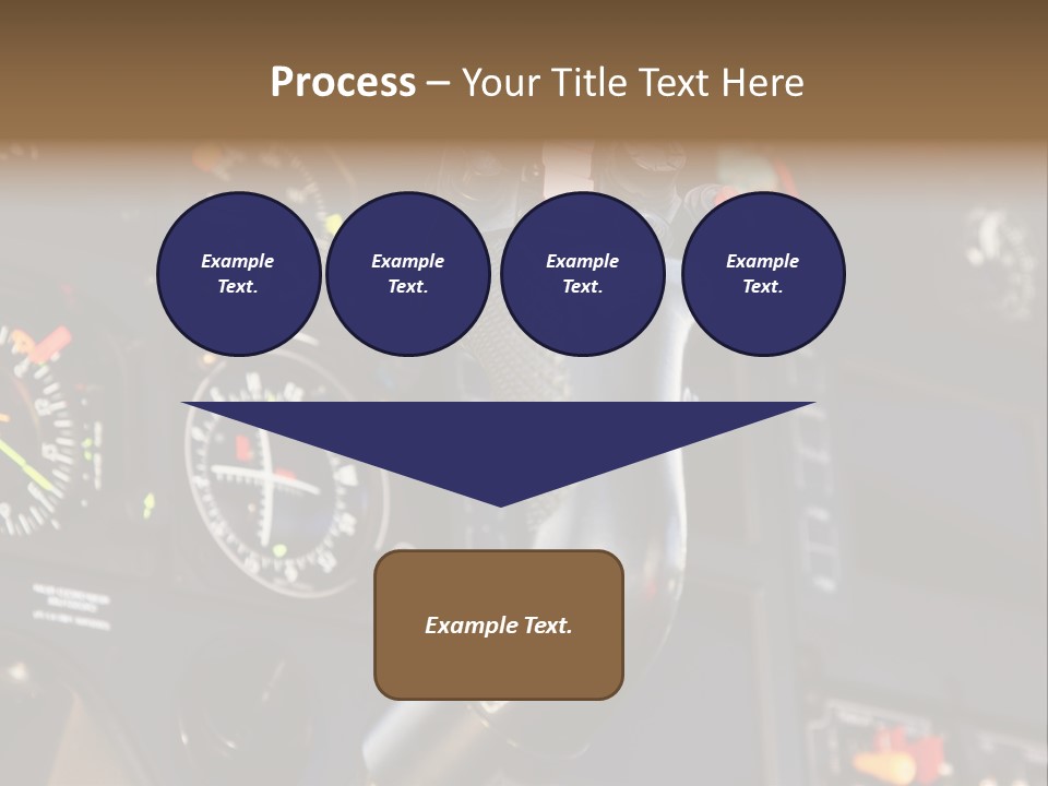 Altimeter Airplane Even PowerPoint Template