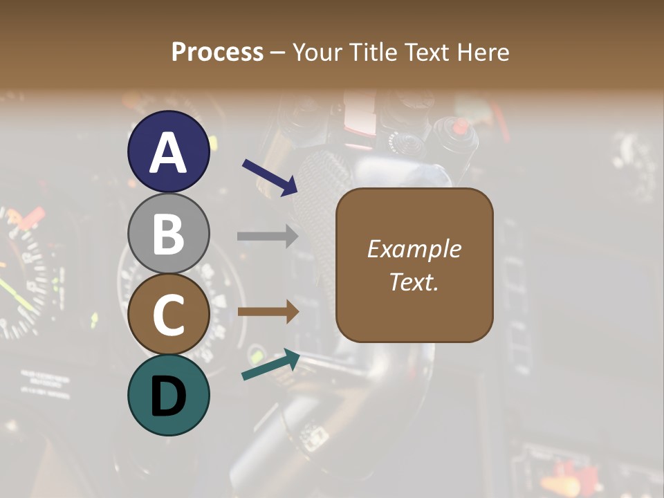 Altimeter Airplane Even PowerPoint Template