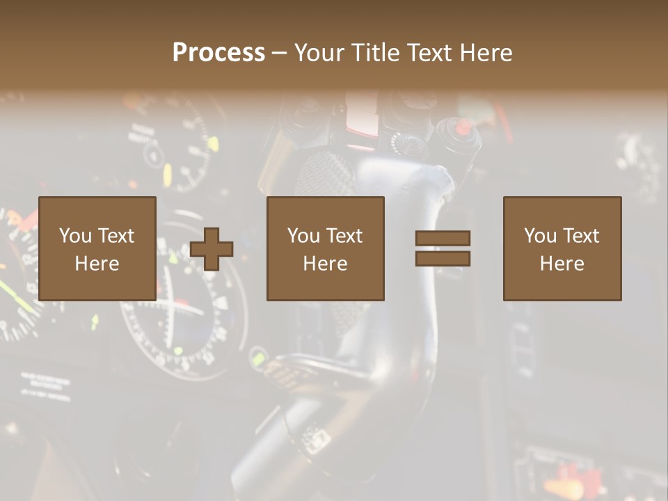 Altimeter Airplane Even PowerPoint Template