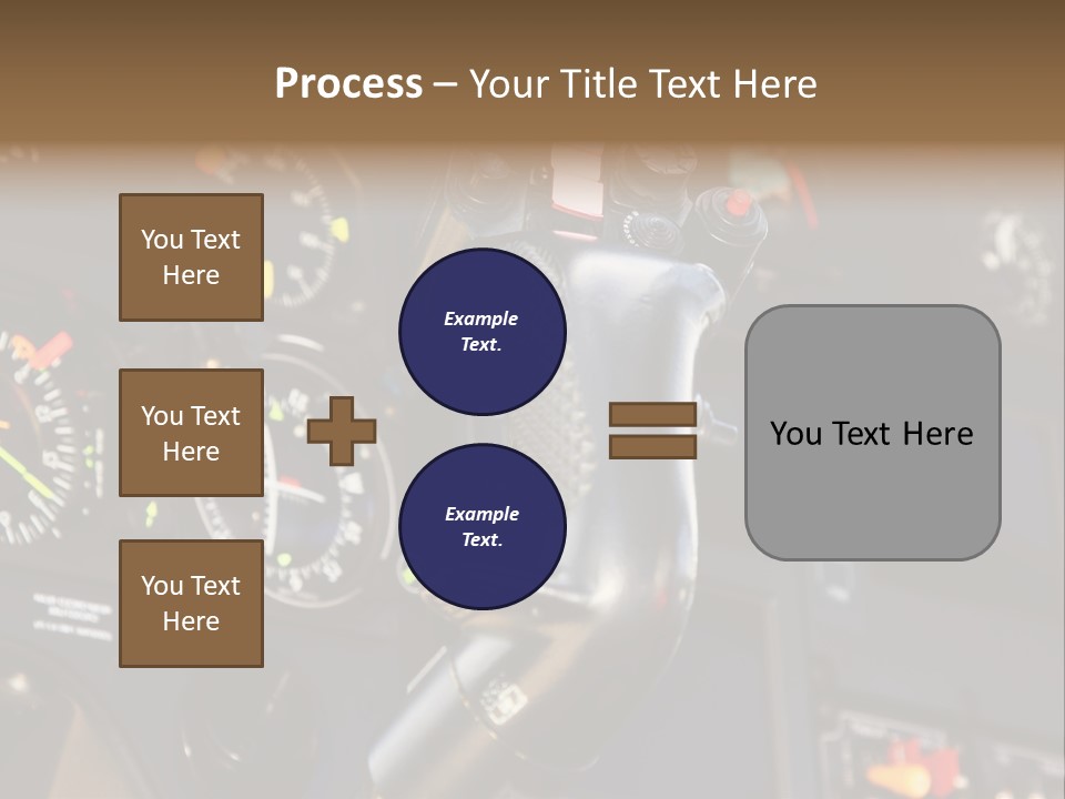 Altimeter Airplane Even PowerPoint Template