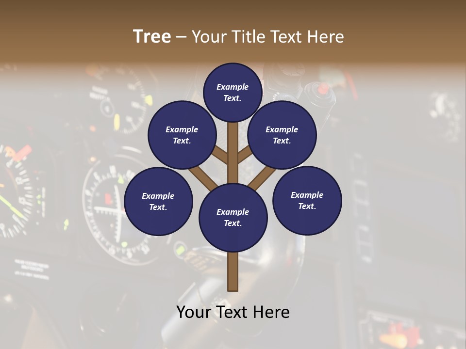 Altimeter Airplane Even PowerPoint Template