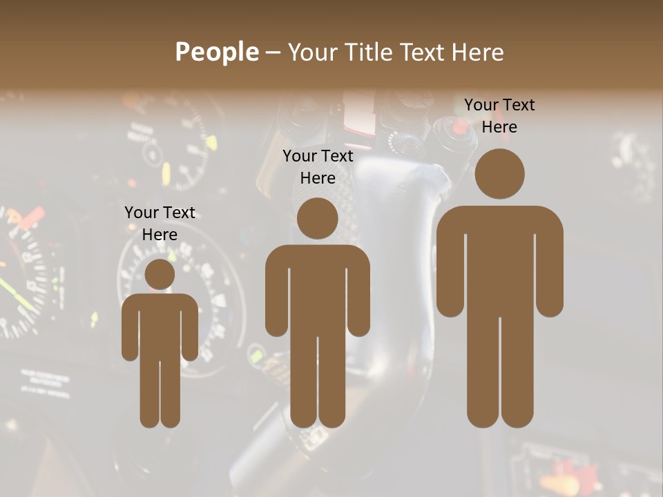 Altimeter Airplane Even PowerPoint Template