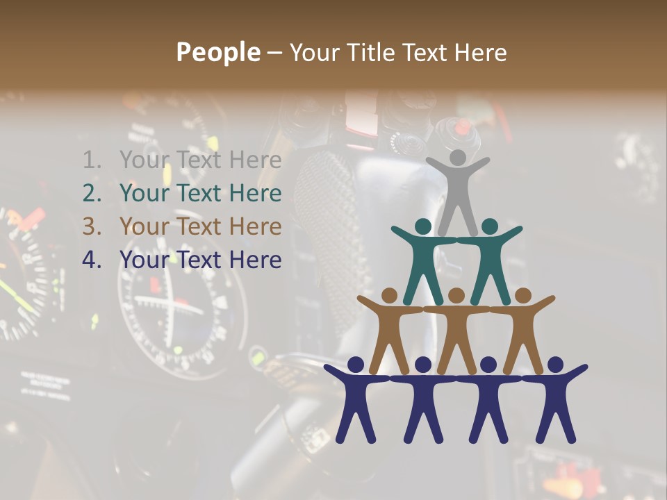 Altimeter Airplane Even PowerPoint Template