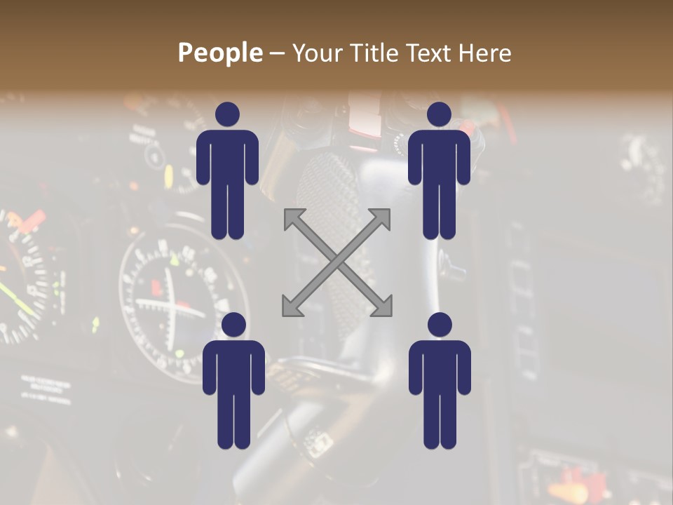 Altimeter Airplane Even PowerPoint Template