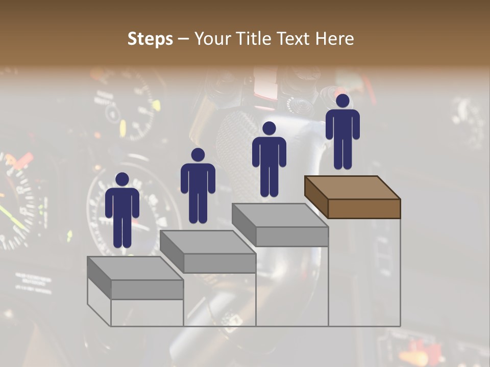 Altimeter Airplane Even PowerPoint Template