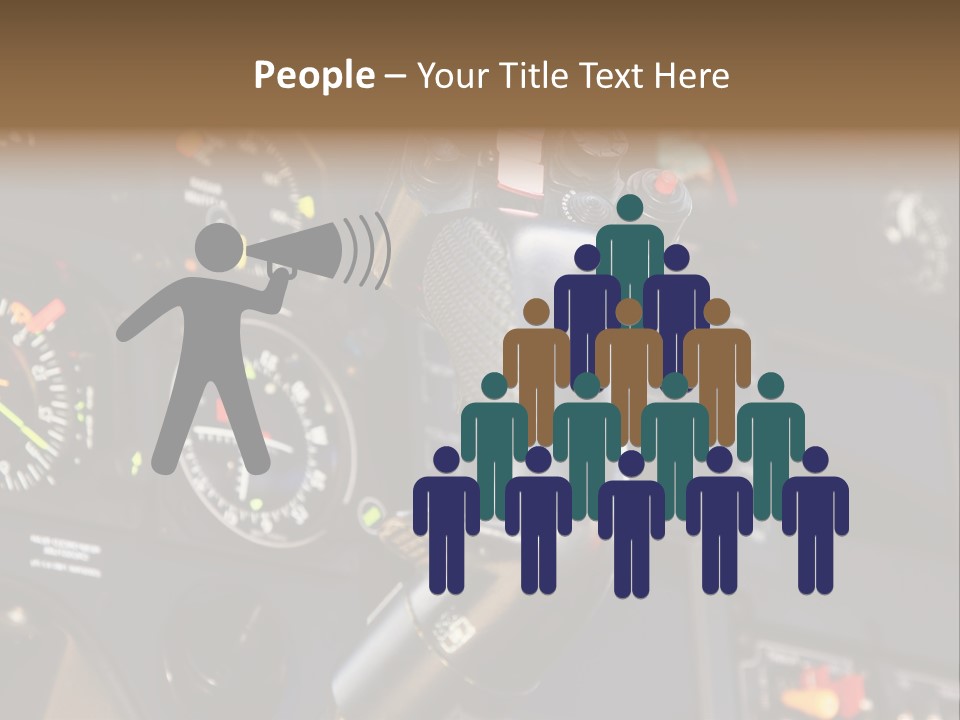 Altimeter Airplane Even PowerPoint Template