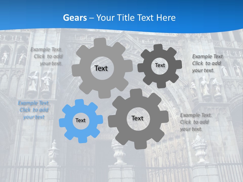 Middle Ages Jew Gothic PowerPoint Template