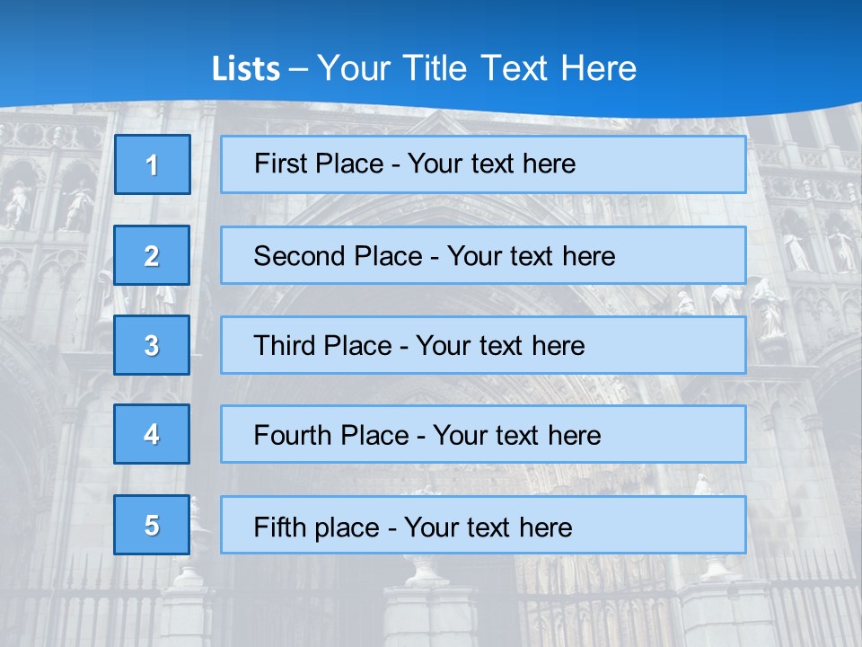 Middle Ages Jew Gothic PowerPoint Template