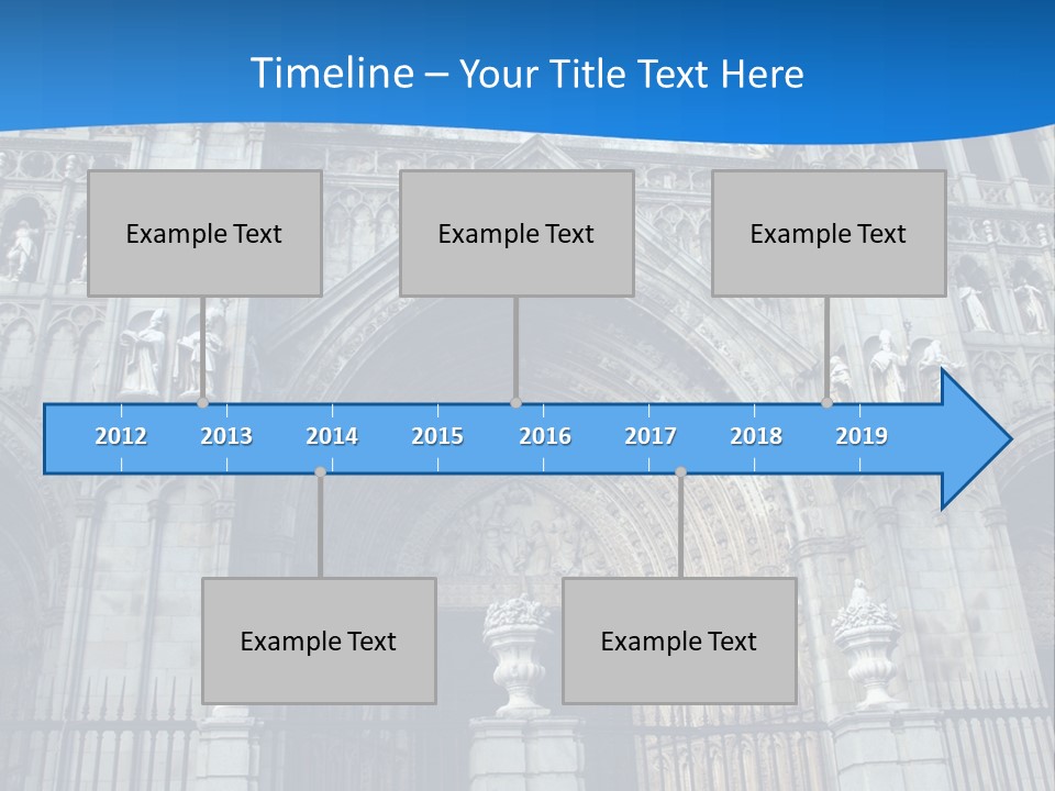 Middle Ages Jew Gothic PowerPoint Template