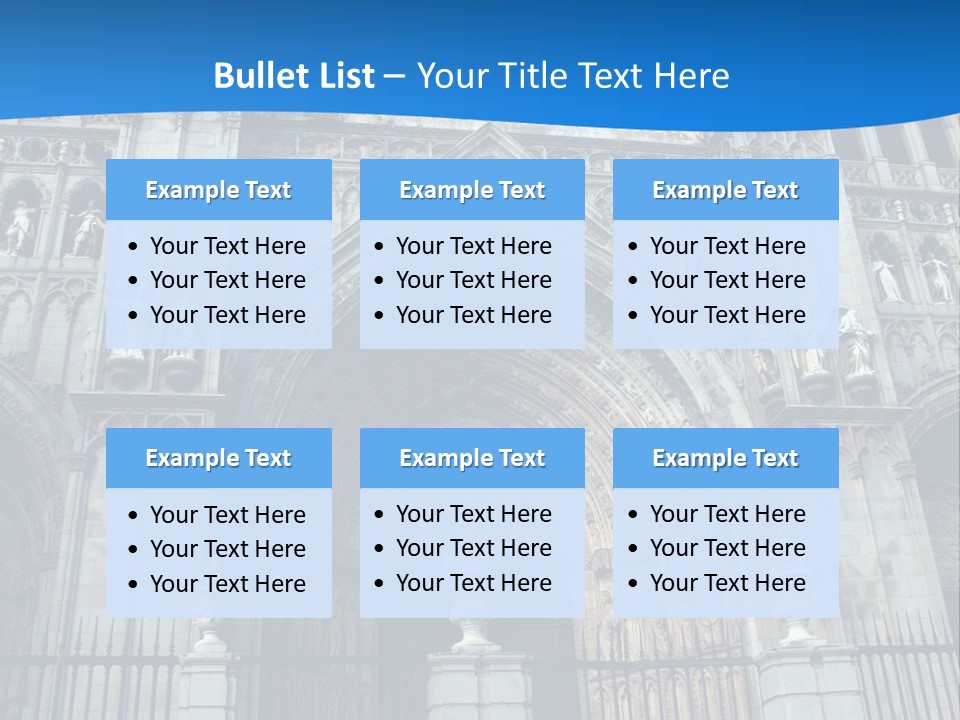 Middle Ages Jew Gothic PowerPoint Template