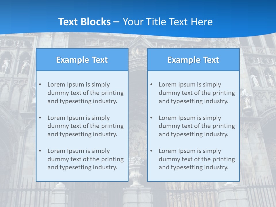 Middle Ages Jew Gothic PowerPoint Template