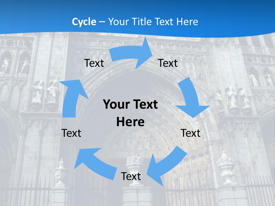 Middle Ages Jew Gothic PowerPoint Template