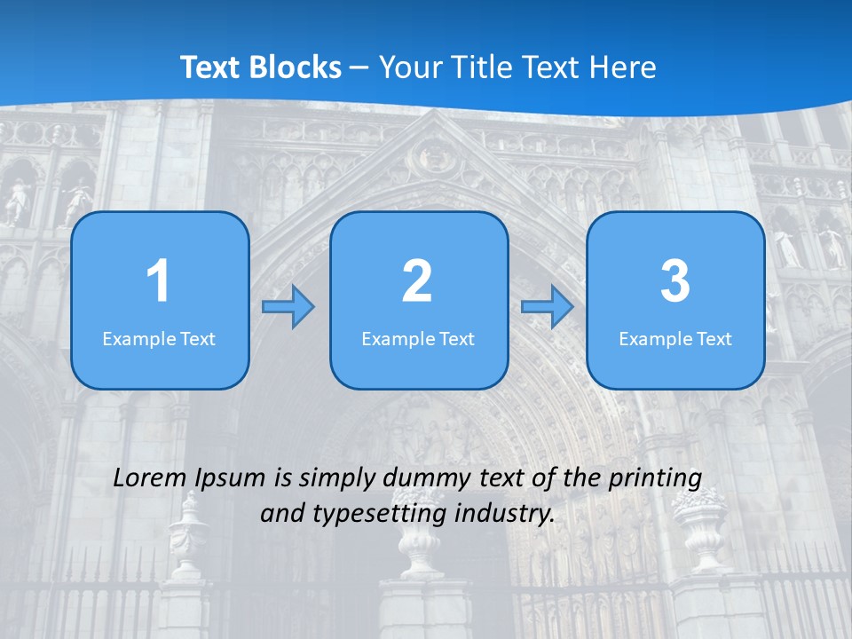 Middle Ages Jew Gothic PowerPoint Template