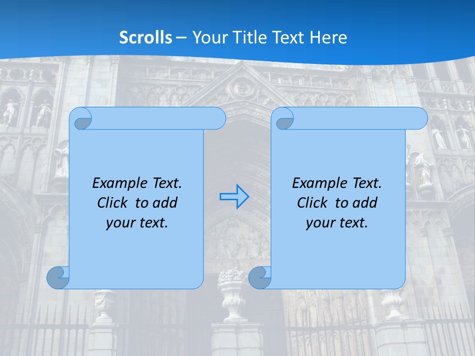 Middle Ages Jew Gothic PowerPoint Template