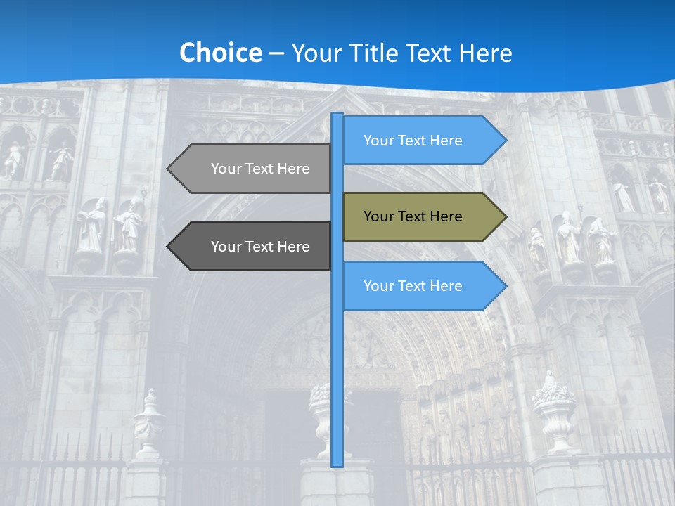 Middle Ages Jew Gothic PowerPoint Template