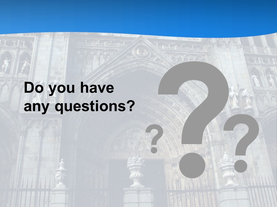 Middle Ages Jew Gothic PowerPoint Template