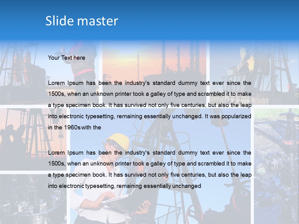 Creativity Machinery Businessperson PowerPoint Template