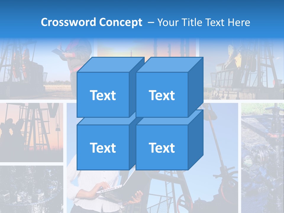 Creativity Machinery Businessperson PowerPoint Template