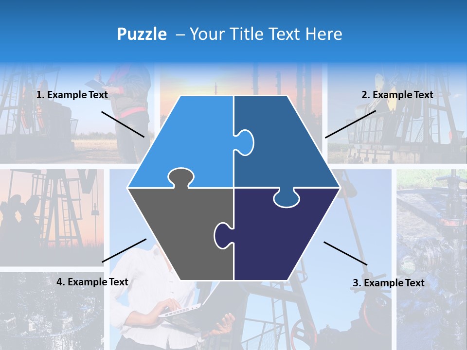 Creativity Machinery Businessperson PowerPoint Template