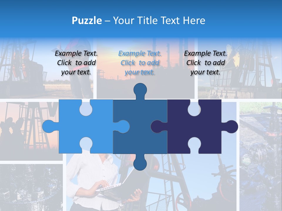 Creativity Machinery Businessperson PowerPoint Template