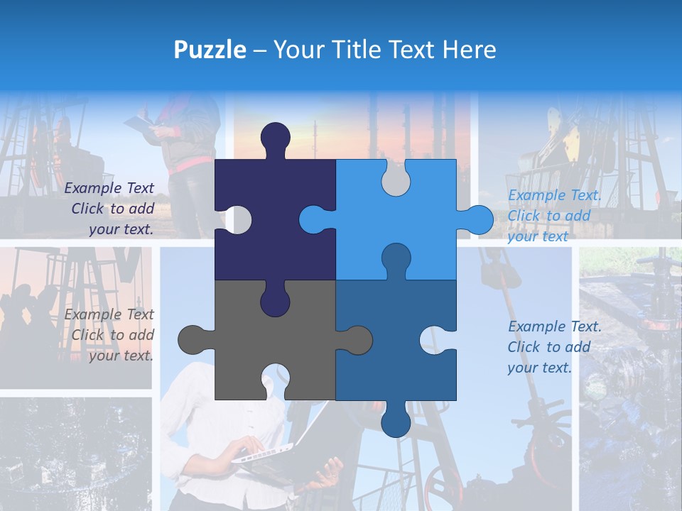 Creativity Machinery Businessperson PowerPoint Template