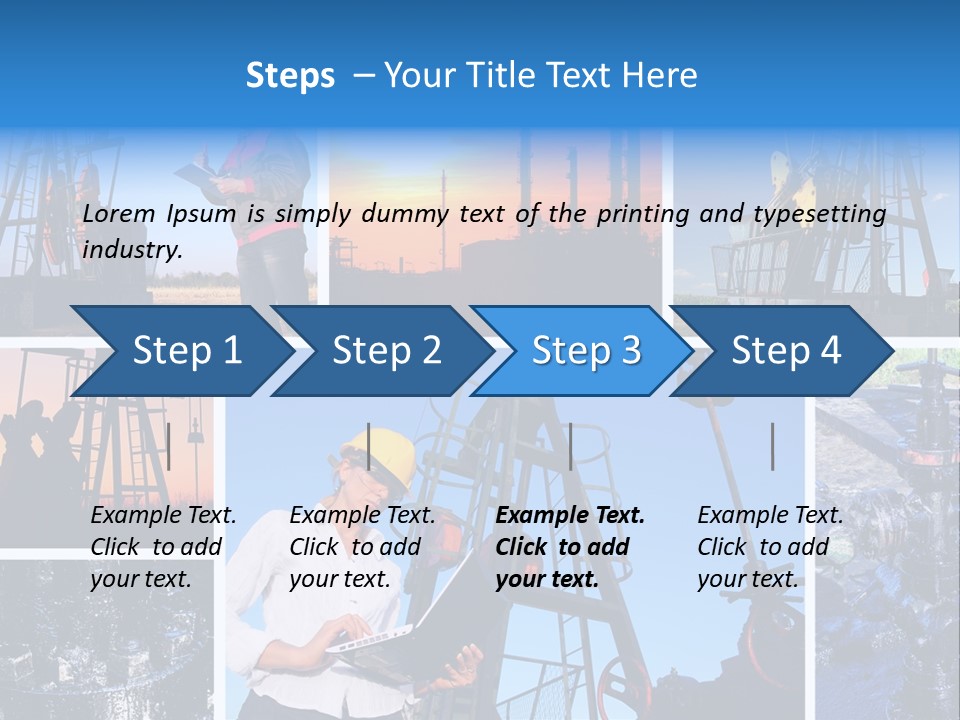 Creativity Machinery Businessperson PowerPoint Template