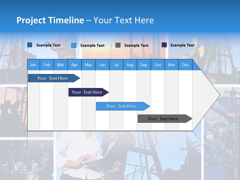 Creativity Machinery Businessperson PowerPoint Template