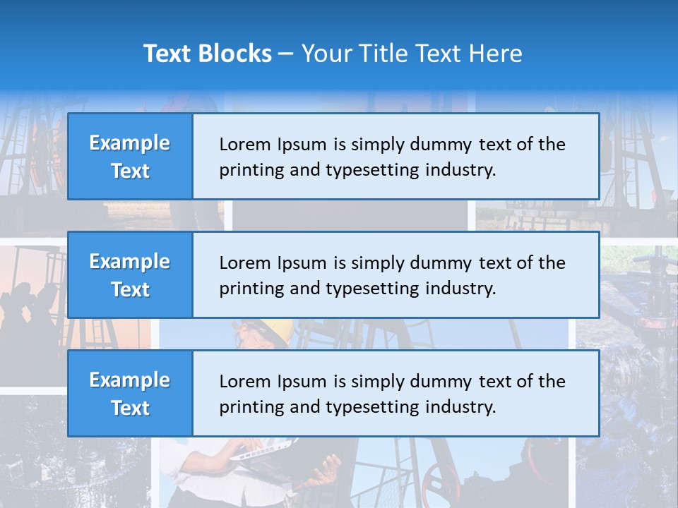Creativity Machinery Businessperson PowerPoint Template