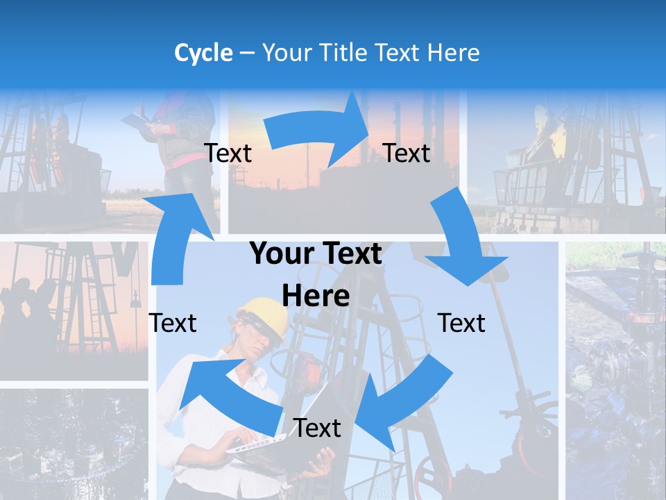 Creativity Machinery Businessperson PowerPoint Template