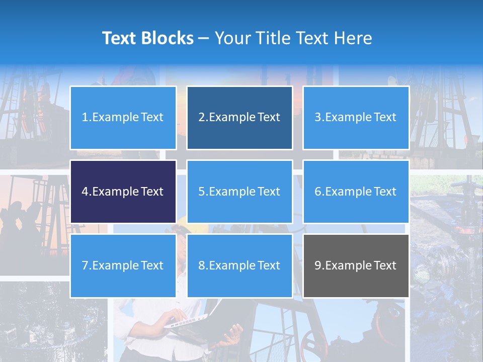 Creativity Machinery Businessperson PowerPoint Template