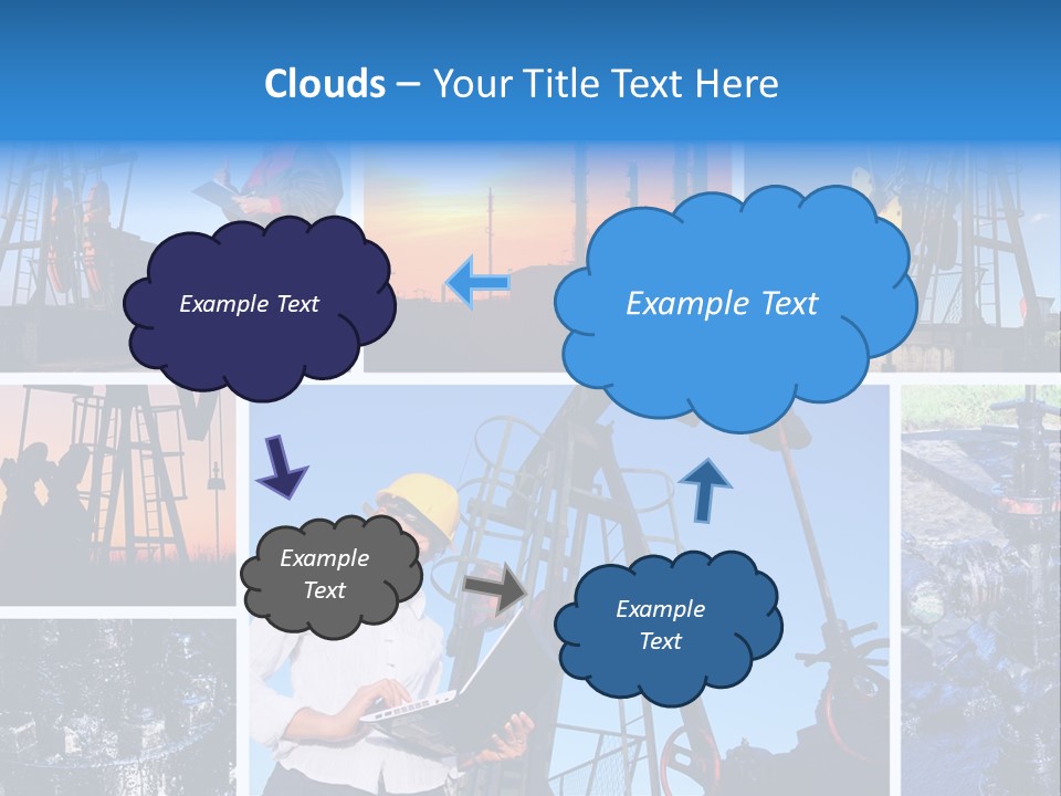 Creativity Machinery Businessperson PowerPoint Template