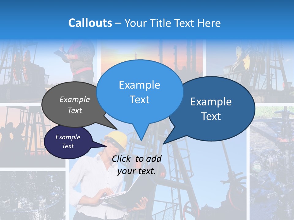 Creativity Machinery Businessperson PowerPoint Template