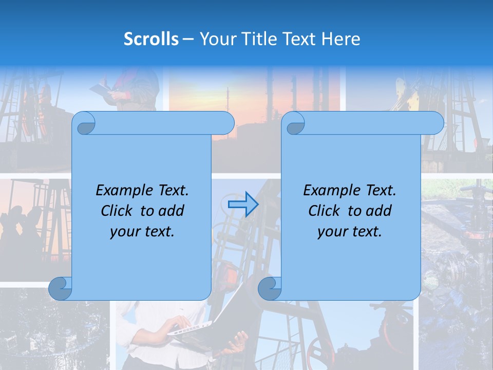 Creativity Machinery Businessperson PowerPoint Template