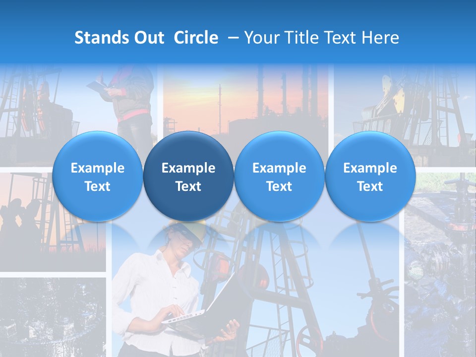 Creativity Machinery Businessperson PowerPoint Template