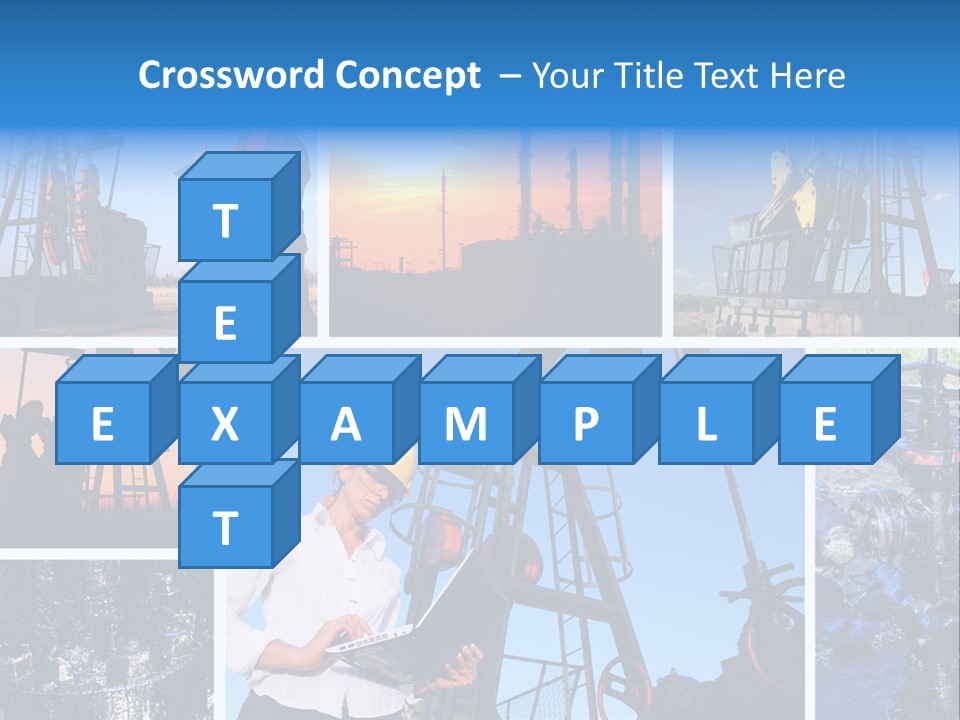 Creativity Machinery Businessperson PowerPoint Template